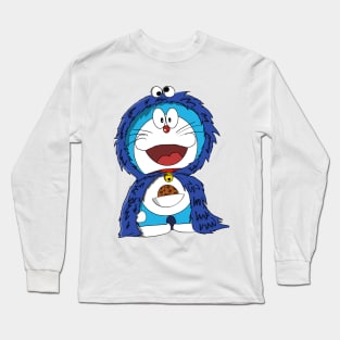 Doraemon Cookie T-Shirt Long Sleeve T-Shirt